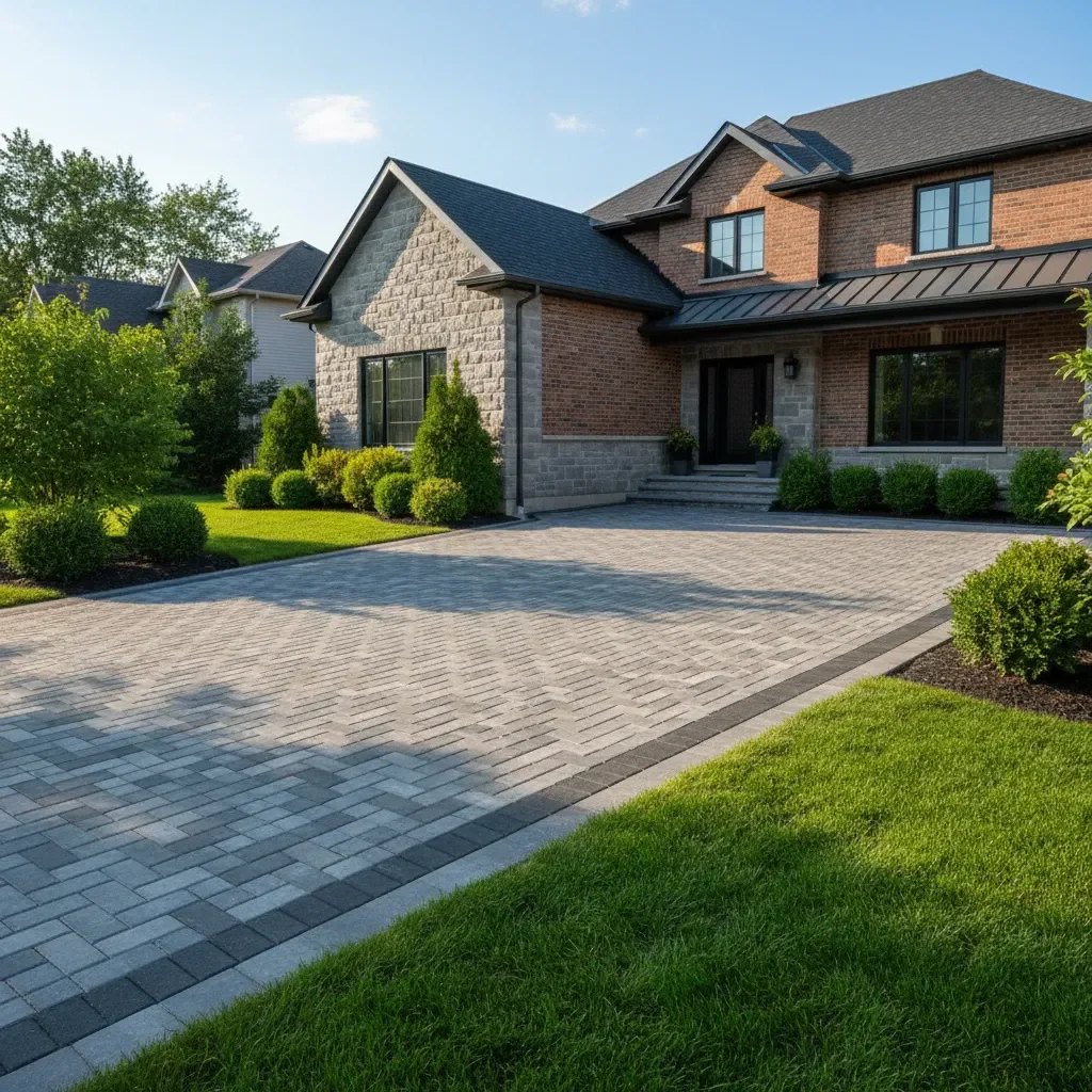 Paver Driveway Installation